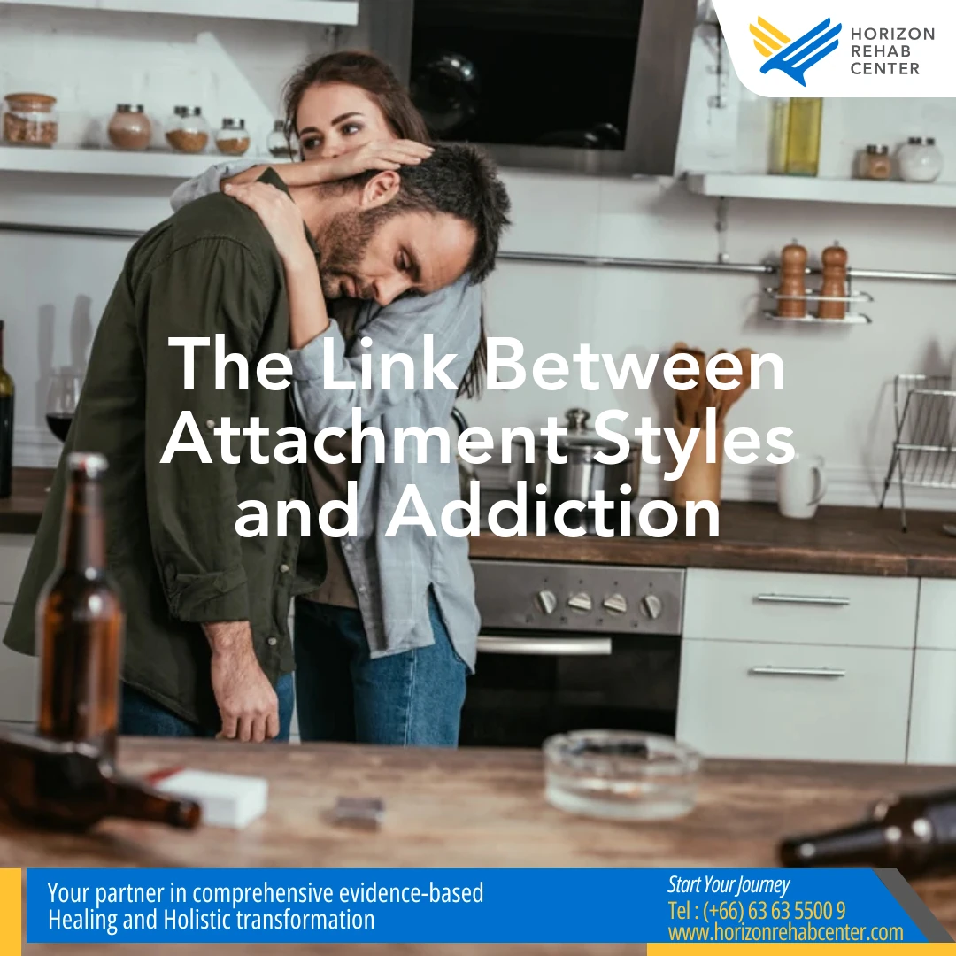 Couple with attachment and addiction issues