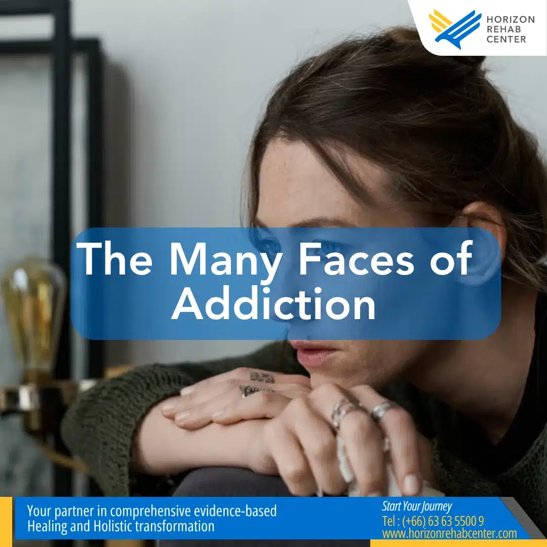 The many faces of addiction title image