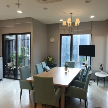 Dining Table in the Client Lounge